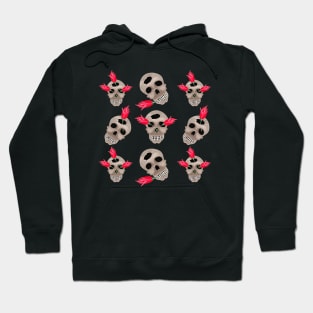 Skulls with flowers Hoodie